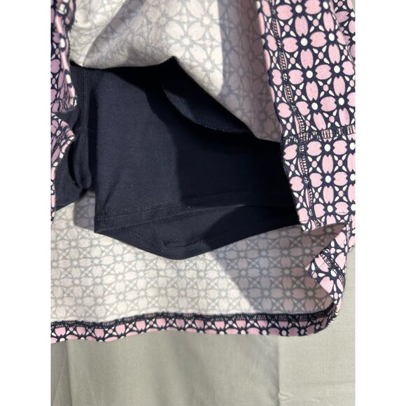 Talbots Pink and Black Patterned Skort - Picture 3 of 9